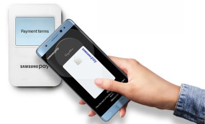 Thanh toán dễ dang với Samsung Pay trên Note FE